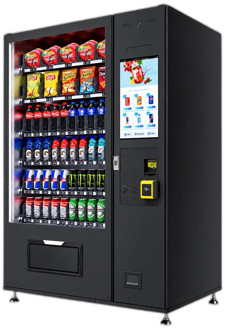 FDM vending machine product render